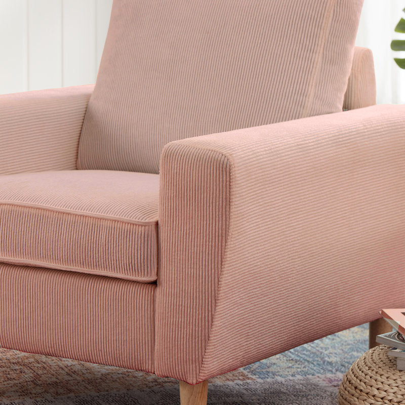 Pink Corduroy Chair