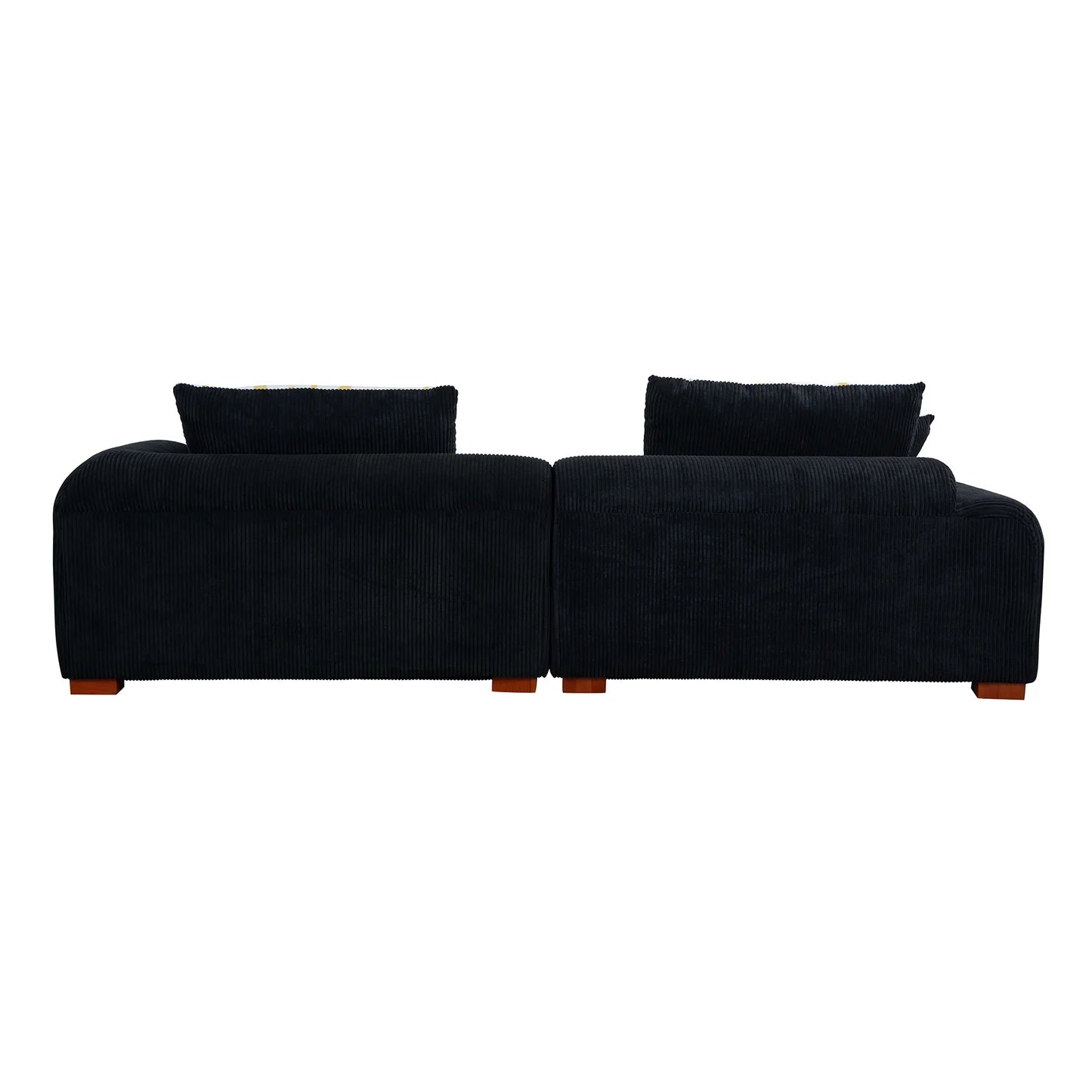 Black Corduroy Bubble Sofa